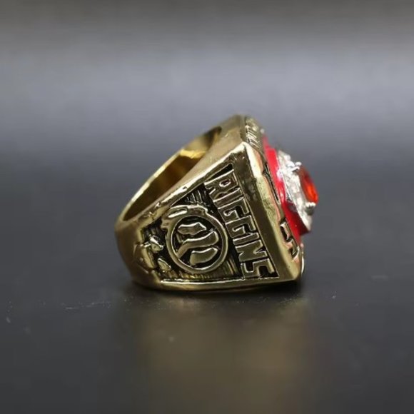 Washington Redskins Championship Ring 1983 Fan Edition Super‎ Bowl Gold Riggins - Picture 3 of 5